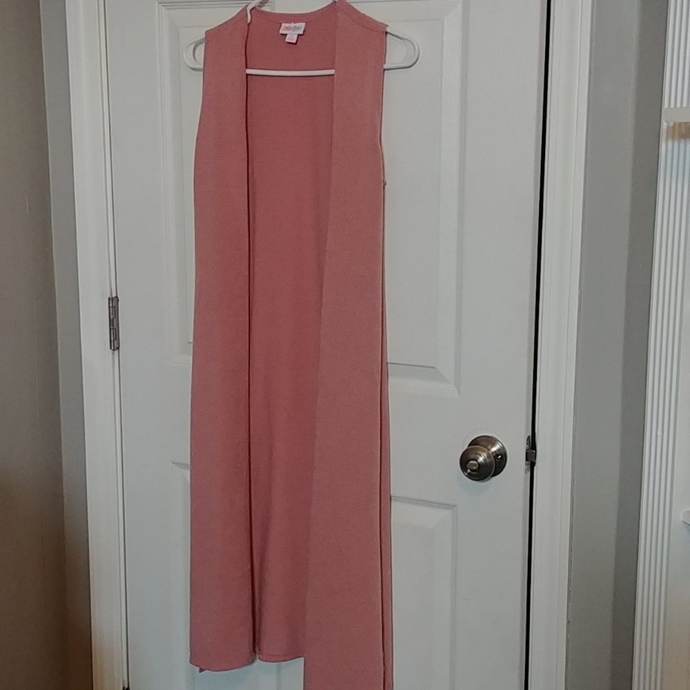 Pink Lularoe vest